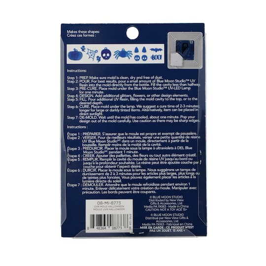 Blue Moon Studio™ UV Resin Craft Halloween Silicone Mold